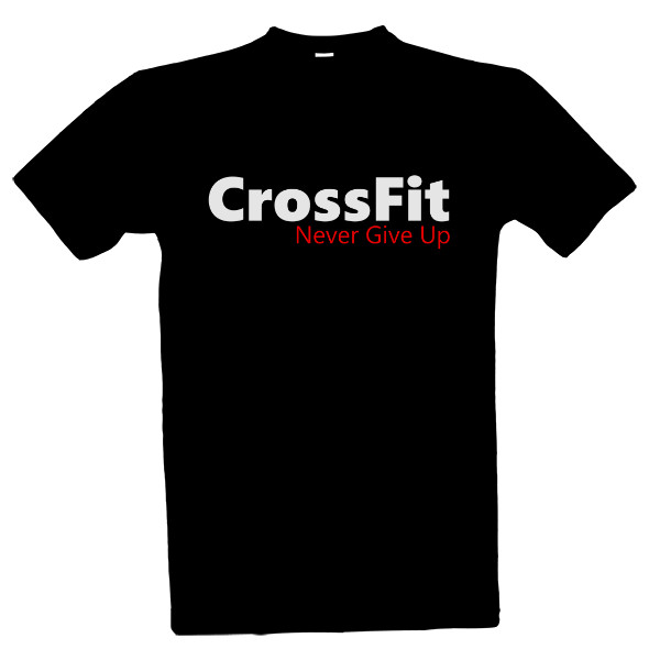 Crossfit černé tričko