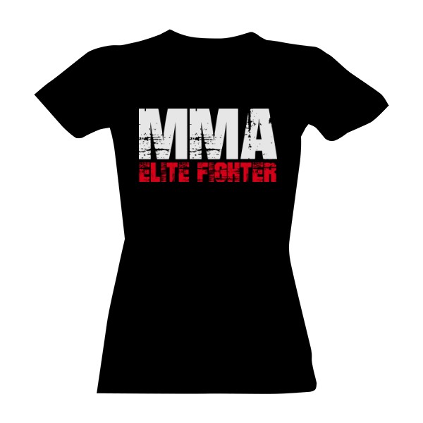 Tričko s potiskem MMA elite fighter